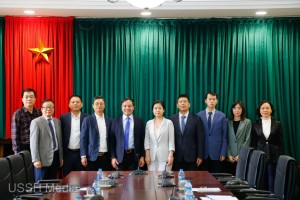 Thảo luận đào tạo nhân tài và phát triển think tank cùng Viện Hàn lâm KHXH tỉnh Sơn Đông, Trung Quốc