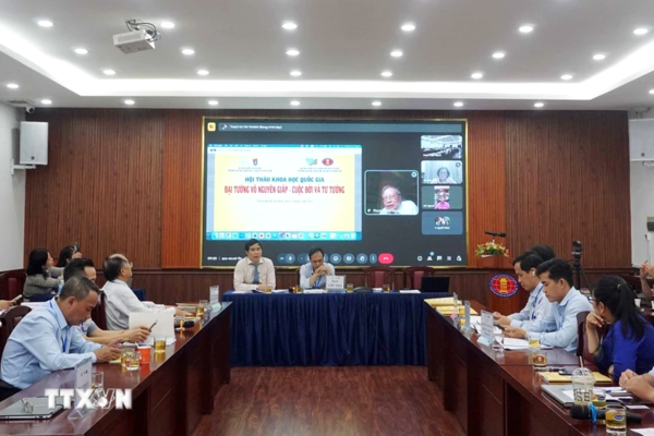 (TTX VN) Lan tỏa các giá trị tư tưởng của Đại tướng Võ Nguyên Giáp