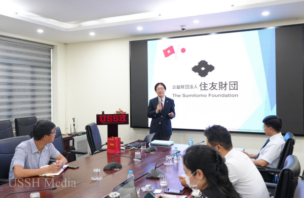 Giảng viên, học viên, nghiên cứu sinh VNU-USSH có cơ hội nhận tài trợ từ Quỹ Sumitomo (Nhật Bản)