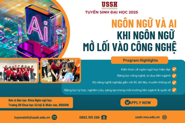 Ngôn ngữ và AI: Khi ngôn ngữ mở lối vào công nghệ