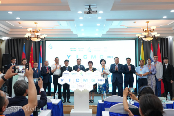 Khai mạc Cuộc thi Sáng kiến Thanh niên về Quản trị và Phát triển khu vực Lan Thương - Mê Kông (YICMG 2025) tại VNU-USSH