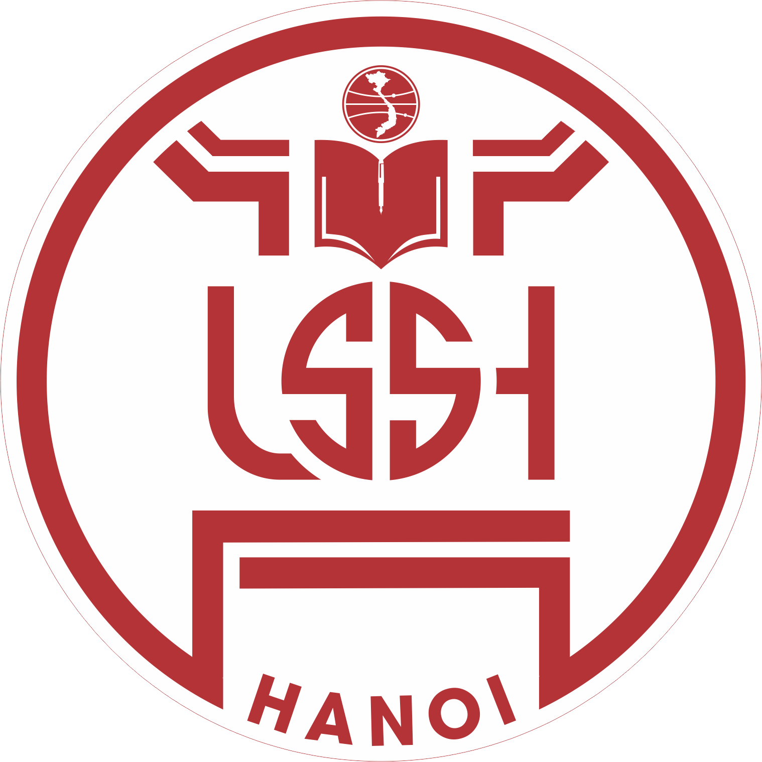Hướng dẫn sử dụng logo Trường Đại học Khoa học Xã hội và Nhân văn